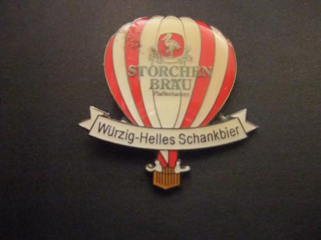 Storchenbräu Pfaffenhausen Duits bier heteluchtballon